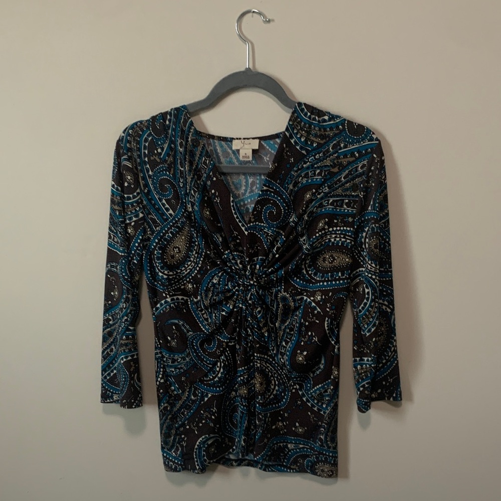 Paisley Print Women's Top